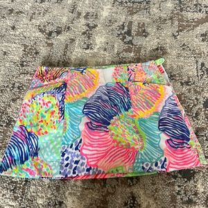 Lilly Pulitzer skort. Size 2. Multicolored patterned